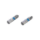 Комплект викруткових насадок PZ3 1/4" * 25 мм, S2, уп. 2 од., STORM INTERTOOL VT-0222, фото 3
