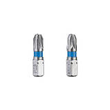 Комплект викруткових насадок PZ3 1/4" * 25 мм, S2, уп. 2 од., STORM INTERTOOL VT-0222, фото 4
