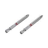 Комплект викруткових насадок PH2 1/4" * 70 мм, S2, уп. 2 од., STORM INTERTOOL VT-0223, фото 3