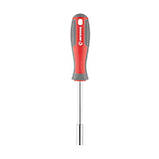 Викрутка з магнітним тримачем для насадок 1/4" 100 мм, Cr-V INTERTOOL VT-3300, фото 4