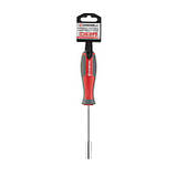 Викрутка з магнітним тримачем для насадок 1/4" 100 мм, Cr-V INTERTOOL VT-3300, фото 6