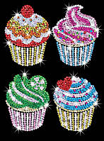 Набор для творчества Sequin Art BLUE Cupcakes SA1130, Vse-detyam