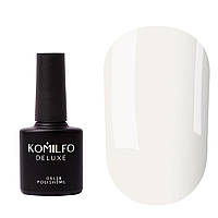 KOMILFO NO WIPE MILKY WHITE TOP – ТОП БЕЗ ЛИПКОГО ШАРУ, МОЛОЧНО-БІЛИЙ, 8 МЛ