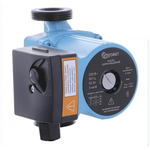 Циркуляційний насос для систем опалення VODOMET VM 25/40/130, фото 1
