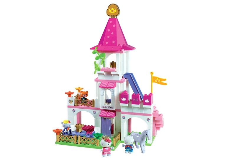 Конструктор Замок Hello Kitty 171 деталь Unico Plus 8676-00 НК