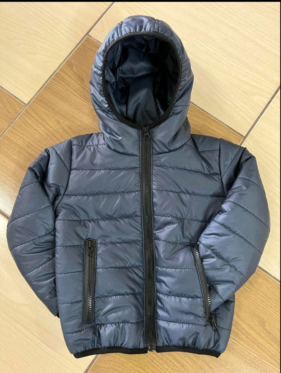 Куртка дитяча демісесонна на хлопчика р. 92-116, синя