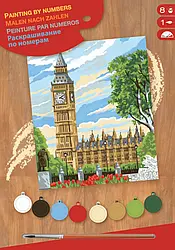 Набір для творчості Sequin Art PAINTING BY NUMBERS JUNIOR Big Ben SA1331, World-of-Toys