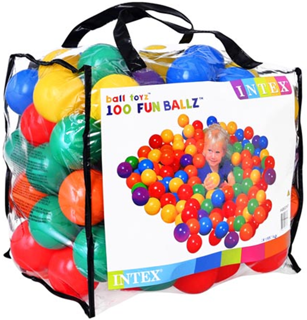 Набір м'ячів 49600 INTEX (40-28-35 см)