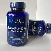 Life extension Two per day multivitamin, 120 таблеток