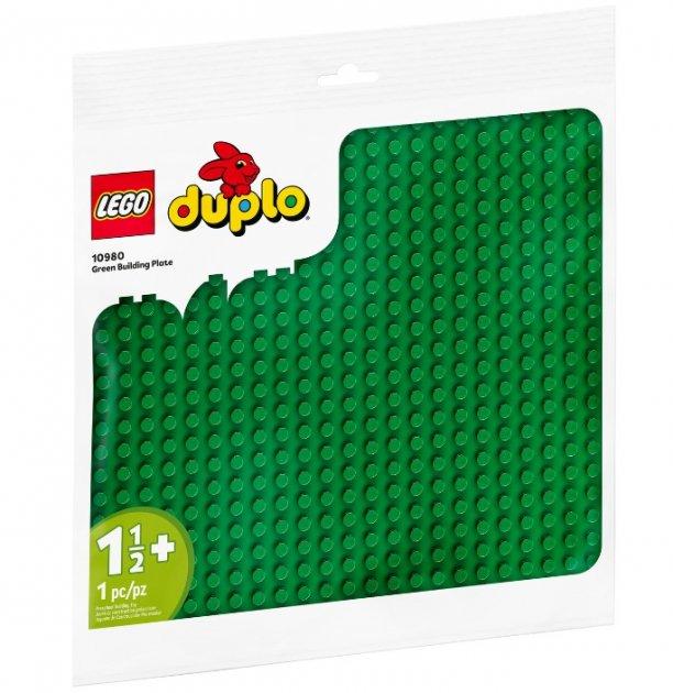 Lego Duplo Зелена пластина для будівництва 10980, фото 1