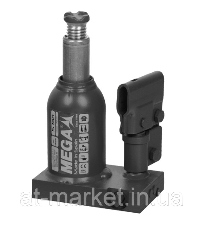 Домкрат пляшковий MEGA 5т (135-245мм)