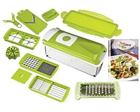 Овощерезка, Nicer Dicer Plus. Найсер Дайсер, шатківниця-дрібник, Ручна овочерізка, подрібнювач,