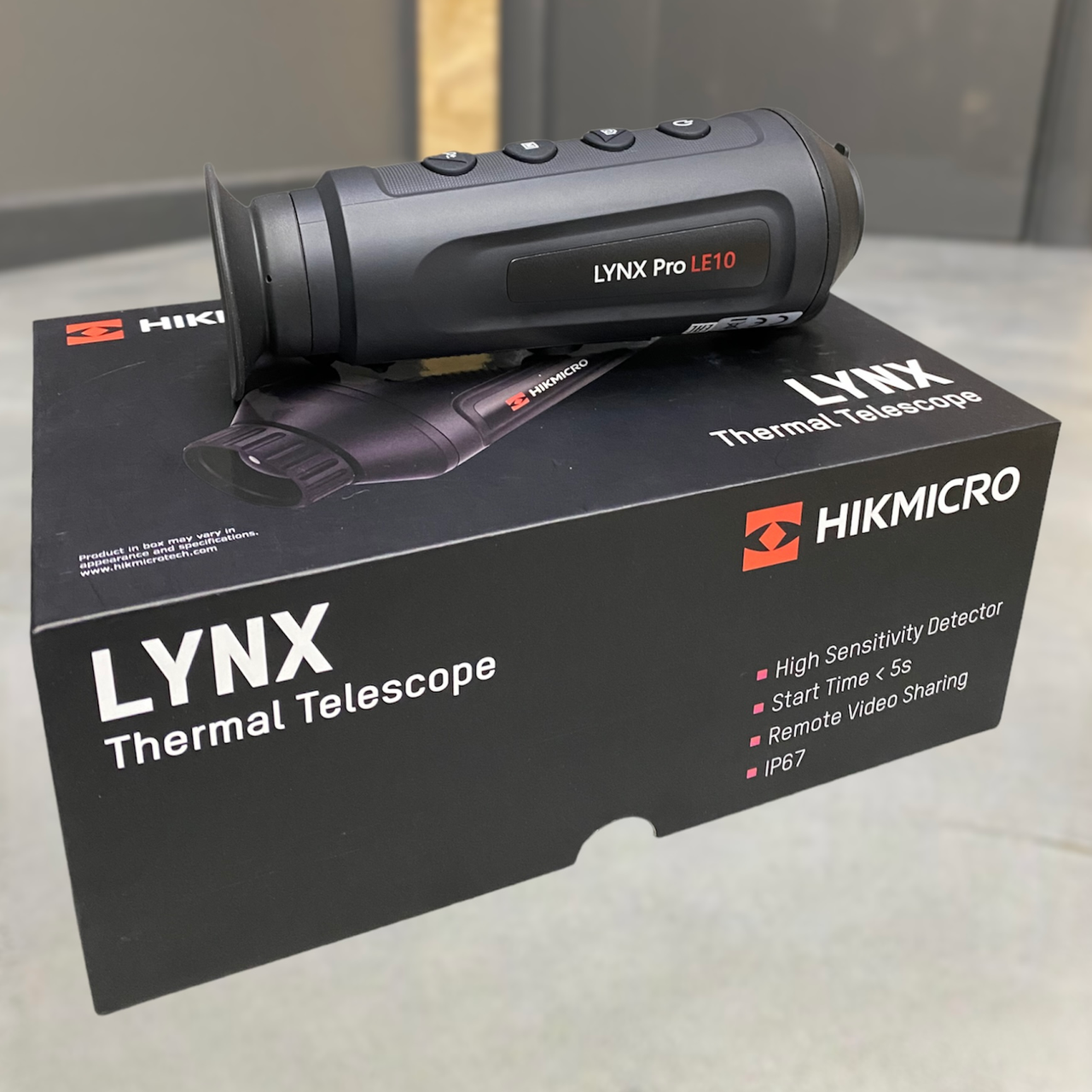 Тепловизор HikMicro Lynx Pro LE10, 10 Мм, WiFi, Стaдиoмeтpичecĸий Дaльнoмep, Видеозапись