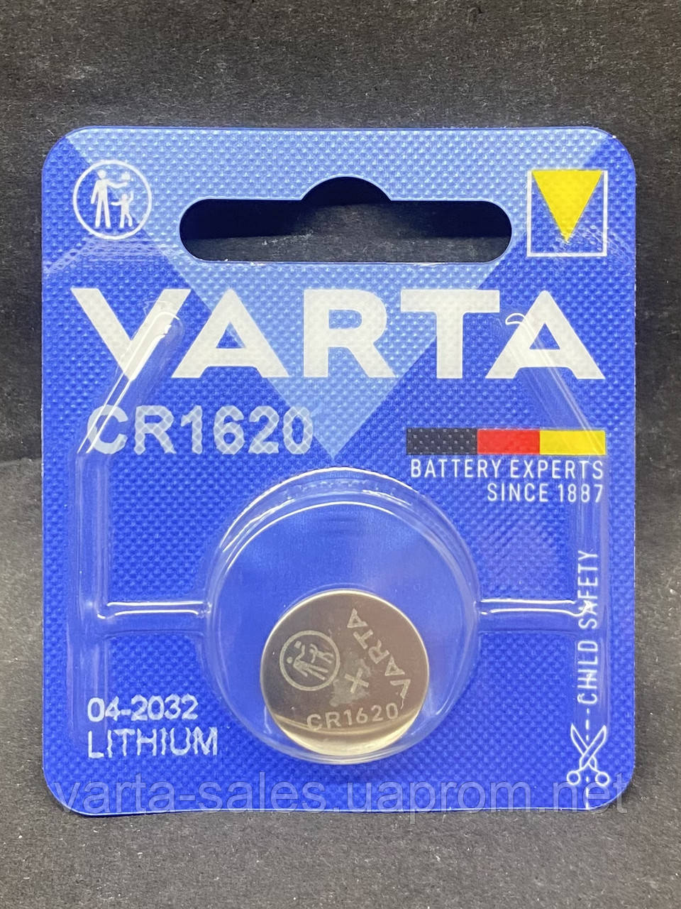 Батарейка Varta CR1620 (lithium-литиевая) - фото 1 - id-p1720137