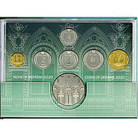 Годовой набор Монеты Украины 2020 / Річний набір Монети України 2020 НБУ