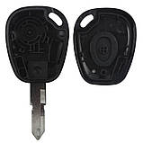 Корпус ключа Renault 1 кнопка лезо NE73, фото 2