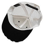 Кепка дитяча з зірками, біло-чорний, 48-54 см, 3-8 років, бавовна (518875), фото 5