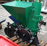 Картоплесаджалка з бункером для добрив П-1ЦУ (зелена), фото 2