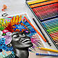 Олівці кольорові Faber-Castell POLYCHROMOS 48 кольорів з аксесуарами в дерев'яному пеналі, 110006, фото 9