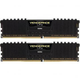 Модуль пам'яті для комп'ютера DDR4 16 GB (2x8GB) 3600 MHz Vengeance LPX Black CORSAIR (CMK16GX4M2D3600C18)