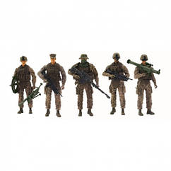 Ігровий набір фігурок солдатів ELITE FORCE — Розвідка, солдатики (5 фігурок, аксес.) 101854