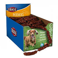 Упаковка лакомств для собак Trixie 2754 Сосиски мясо бизона 200 шт