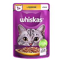 Whiskas® з куркою в желе для дорослих котів 85 г