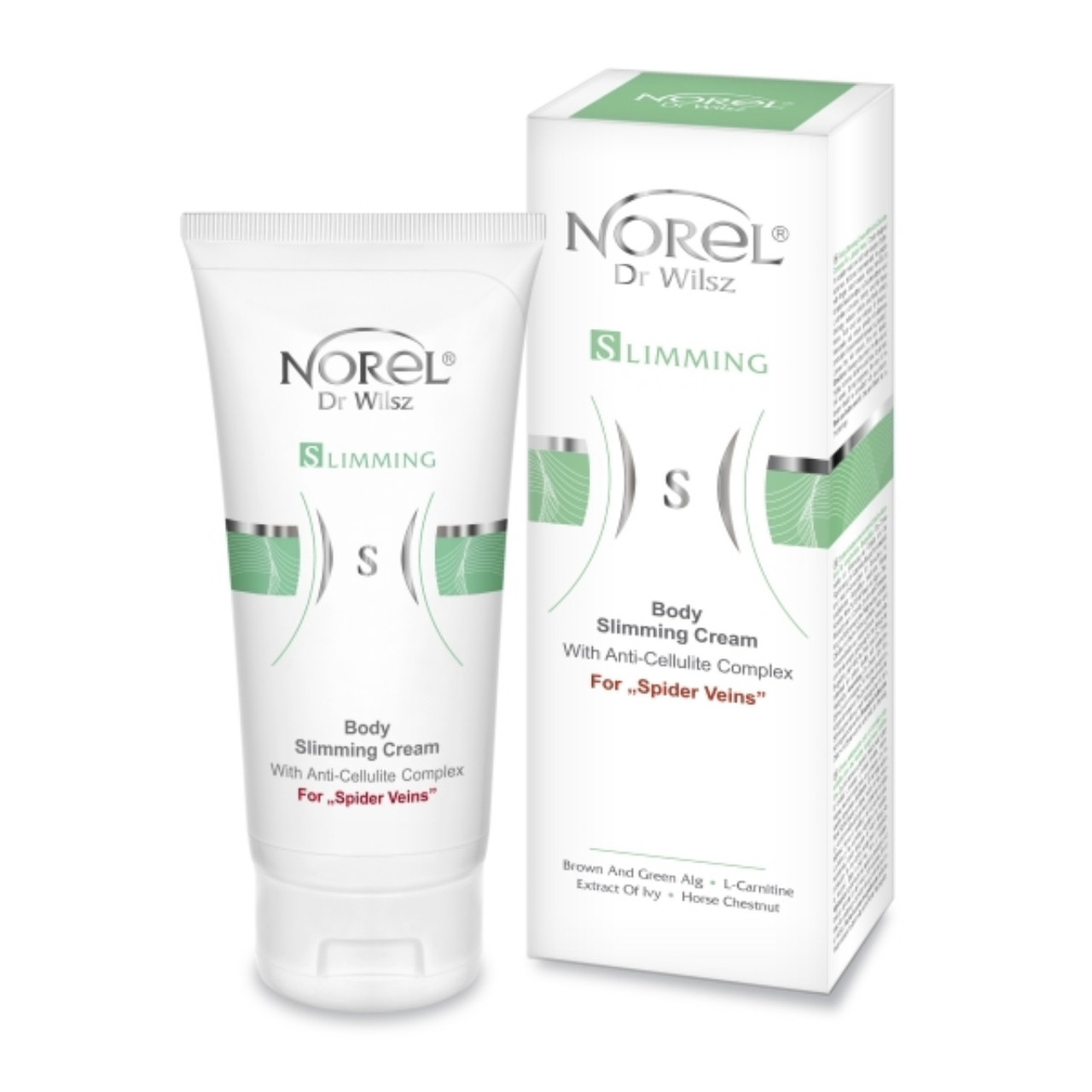 BODY SLIMMING CREAM WITH ANTI-CELLULITE COMPLEX FOR "SPIDER VEINS"