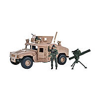 Игровой набор ELITE FORCE Бронеавтомобиль HUMVEE M1114 (машина, фигурка, аксесс.) 101863