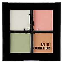 Палітра консилерів 4 кольори KSKY Concealer Palette