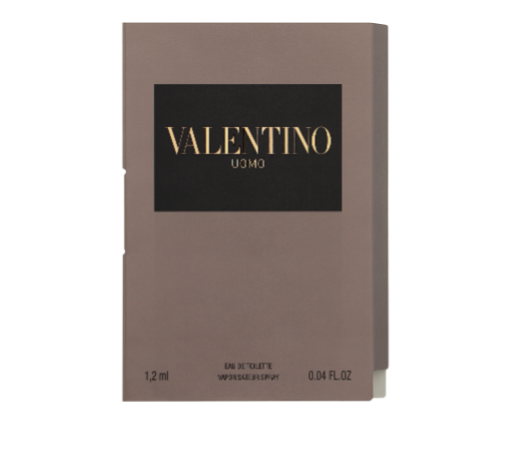 Чоловіча туалетна вода ПРОБНИК Valentino Uomo 1,2ml пробник оригінал, вишуканий вечірній шкіряний аромат, фото 1