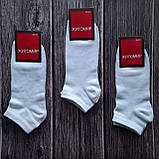 Шкарпетки жіночі Житомир бавовна спорт білі  37-39 | 12 пар, фото 2