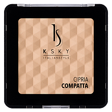 Компактна пудра пастель KSKY Compact Powder м'який бежевий (KS-602)