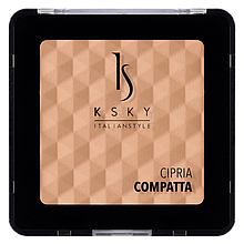 Компактна пудра пастель KSKY Compact Powder натуральний бежевий (KS-603)