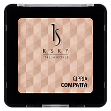 Компактна пудра пастель KSKY Compact Powder середній бежевий (KS-604)