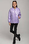 Весняна куртка на дівчинку Ліка лаванда, у розмірах 140-164, фото 2