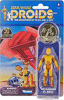 Фигурка C-3PO Звездные Войны Star Wars Vintage See-Threepio Hasbro F5311