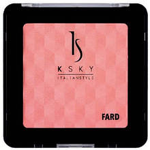 Рум'яна насичений персиковий KSKY Blush
