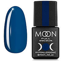 Гель-лак для ногтей Moon, гель лак для покрытия ногтей Full Color Classic №654 глубинный морской 8 мл
