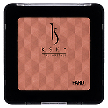 Рум'яна насичений персиковий KSKY Blush світлий абрикос (KS-622)