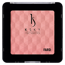 Рум'яна насичений персиковий KSKY Blush ніжна троянда (KS-623)