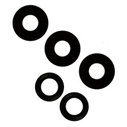 Скло камери Samsung A33 5G / A336 (комплект) Black, фото 1