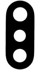 Скло камери Nokia 5.1 Plus (TA1105) Black, фото 1