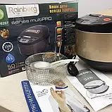 Мультиварка скороварка пароварка фритюрниця 4в1 Rainberg RB-6207 Багатофункціональна рисоварка, фото 7