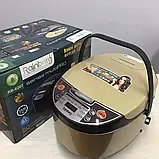 Мультиварка скороварка пароварка фритюрниця 4в1 Rainberg RB-6207 Багатофункціональна рисоварка, фото 4