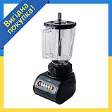 Блендер подрібнювач Crownberg CB-0999 Електричний кухонний блендер 500 Вт міксер, фото 6