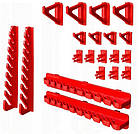 Панель для інструментів Kistenberg 230,0*39,0 см + 20 контейнерів із кришкою, фото 3