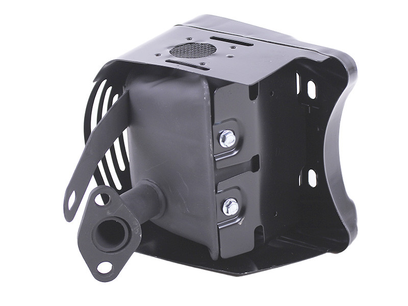 Глушник бензинового двигуна хром 168f/170f, фото 1