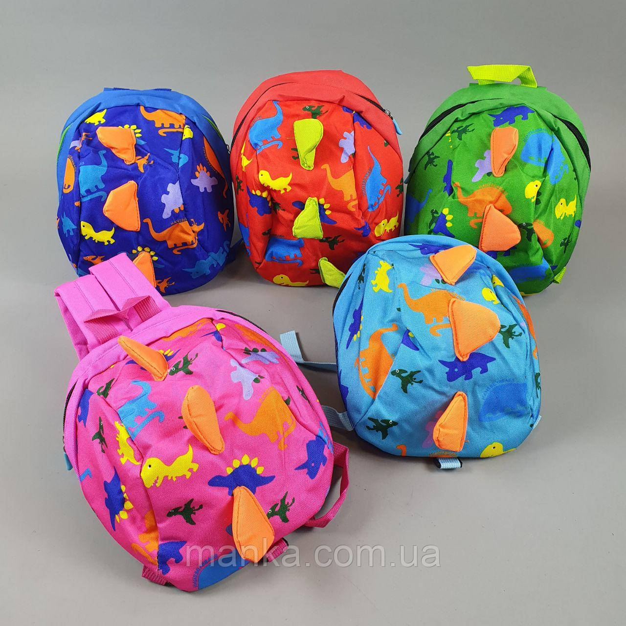 Рюкзак C 55546 (70) "Динозаври", 5 видів, 1 відділення, в пакеті, фото 1