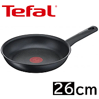 Сковорода Tefal So Recycled 26 см, круглая/универсальная, алюминиевая, сковородка тефаль